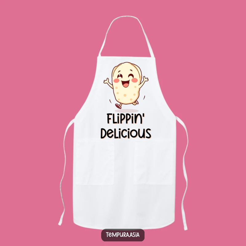 Funny Gyoza Hop Apron: Cook with Joy and Dumpling Flair