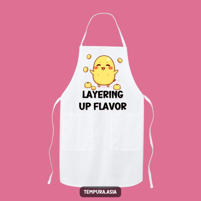 Funny Tamagoyaki Giggling Apron - Keep Clean While Having Fun