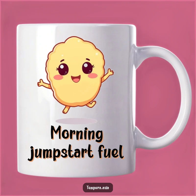 Funny Tempura Hop Mug: A Cheerful Gift for Seafood Lovers