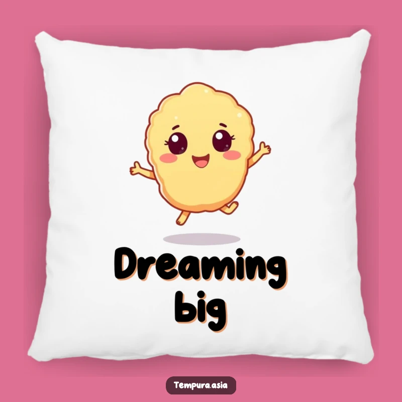 Funny Tempura Hop Pillow: Cute Comfort with a Cheerful Twist