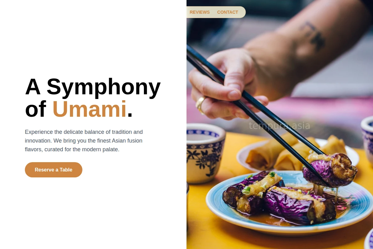 Ginger Asian Fusion Food