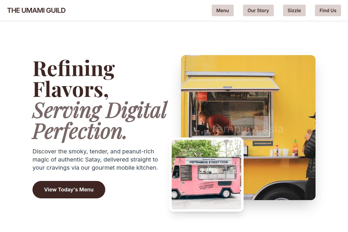 Satay Food Truck