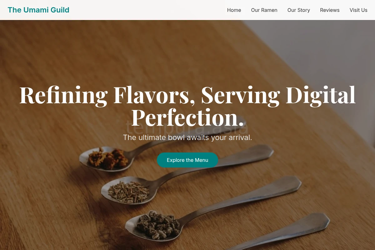 Ramen Specialty Food