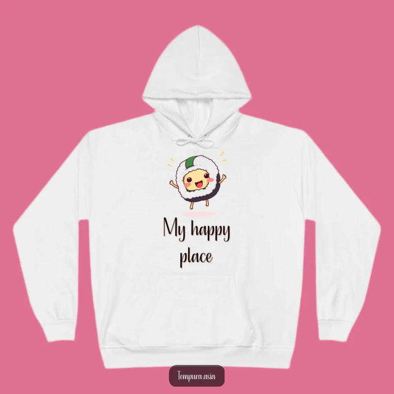 Funny Sushi Hop Hoodie: Cozy & Hilarious Japanese Comfort Gift