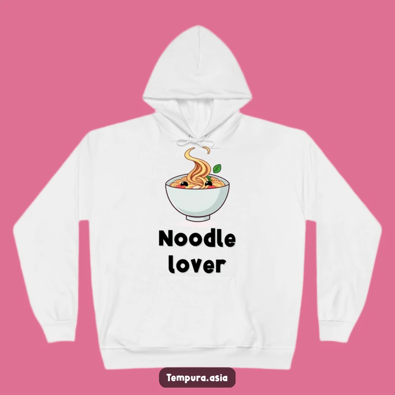 Cozy Funny Ramen Twirl Hoodie: Warmth and Whimsical Fun