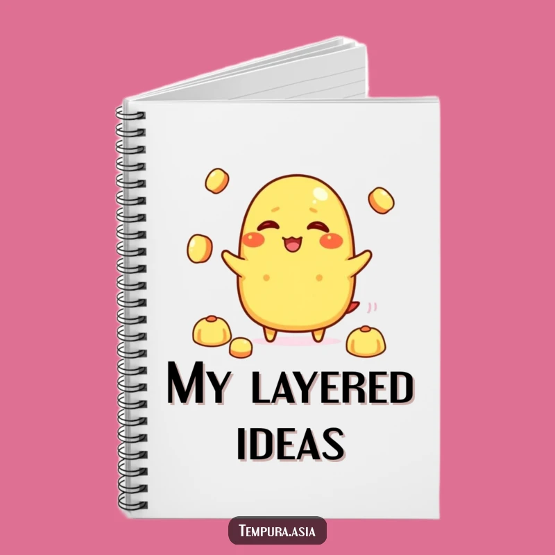 Funny Tamagoyaki Giggling Notebook - Jot Down Joyful Ideas