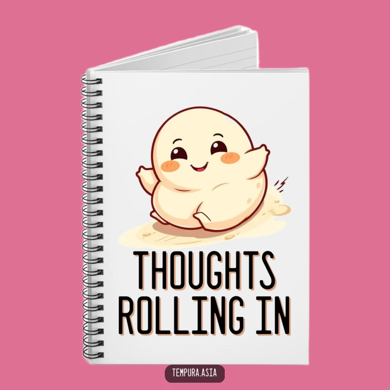 Funny Dumpling Roll Notebook: Jot Down Ideas with a Grin