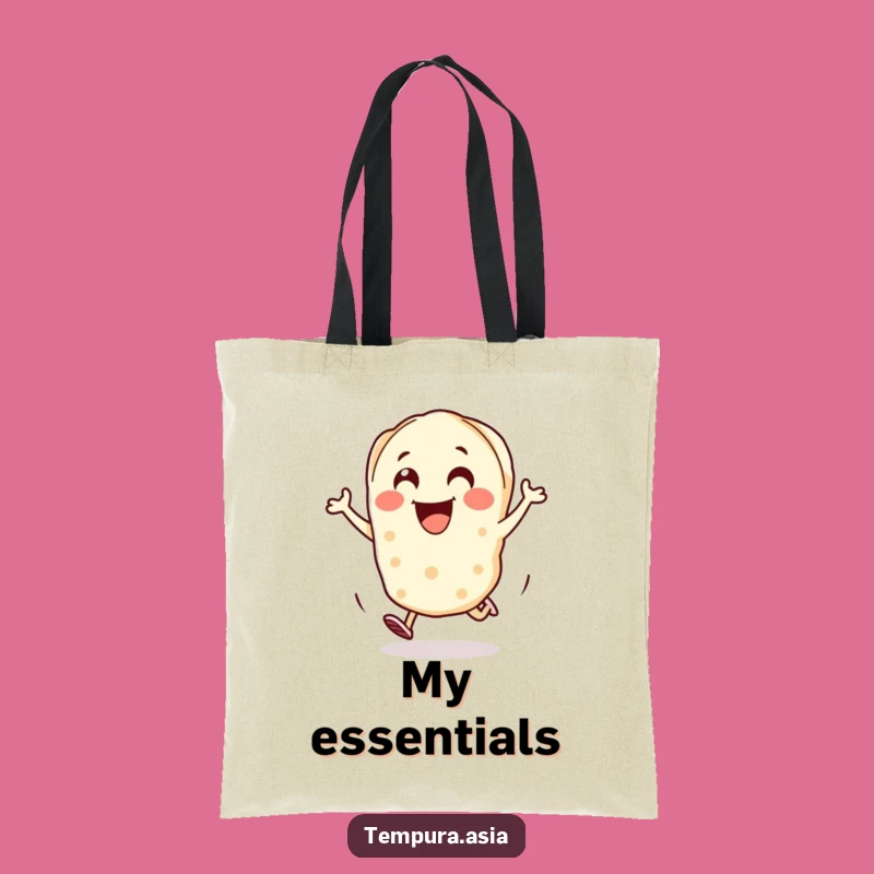 Funny Gyoza Hop Tote Bag: Carry Your Essentials with a Hop