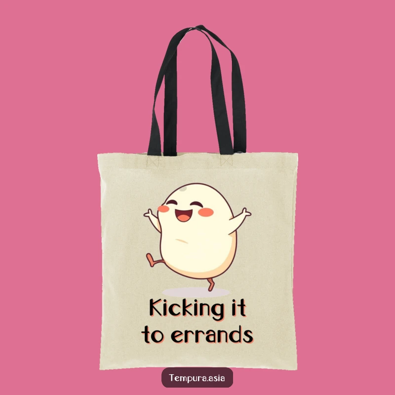 Funny Gyoza Kick Tote Bag: Carry Your Dumpling Love with Style