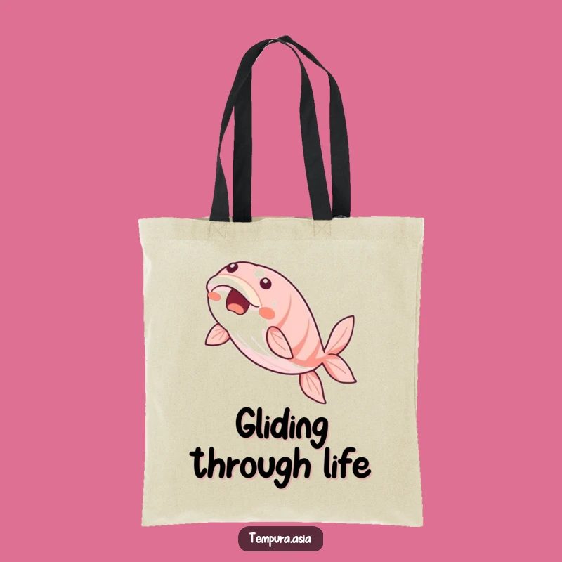Funny Unagi Glide Tote Bag: Carry Your Smooth Style Effortlessly